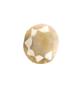 pushparagam stone   pukhraj Certified Loose Gemstone  11.15 Carat round brilliant Shape