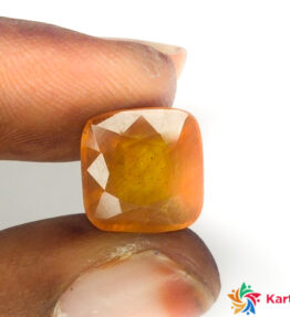 yellow sapphire stone Certified Loose Gemstone 8.5 Ct