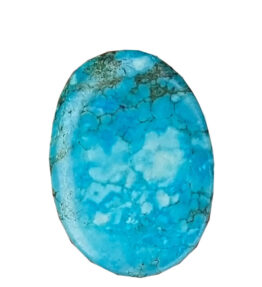 Kalyan Gems Natural Certified Turquoise stone 8.4 Carat blue turquoise stone