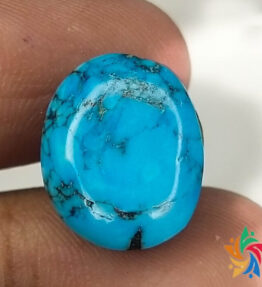 Kalyan Gems Certified Oval Shape Turquoise Stone Original  11.5 Carat natural turquoise