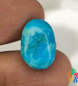 Kalyan Gems Turquoise Gemstone Original Superb Quality  4.8 Carat turquoise cabochon