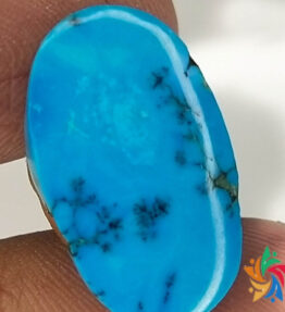 Kalyan Gems Stunning Rare 100% Natural Turquoise Gem 13.6 Carat original turquoise stone