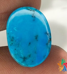 Kalyan Gems Very Nice Looking Oval Cut feroza Stone Oval Shape certified blue Turquoise 11 Carat best quality feroza stone