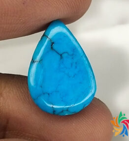 Kalyan Gems Natural Certified Turquoise stone 9.6 Carat raw turquoise gemstone