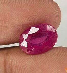 Vaibhav Gems ruby burma 4.6 Carat