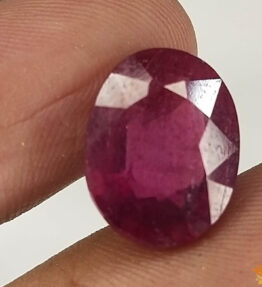 Vaibhav Gems manik stone original certified 9.65 Carat