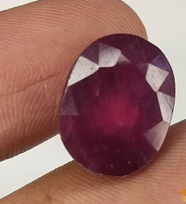 Vaibhav Gems Natural manik 10.15 Carat