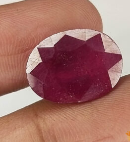 Vaibhav Gems natural ruby gemstone  13.65 Carat