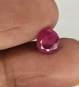 Vaibhav Gems red ruby stone 1.5 carat Carat