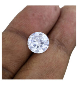 Vaibhav Gems American diamond Stone Certified Zircon Gemstone Original American diamonf 5.28 Ratti