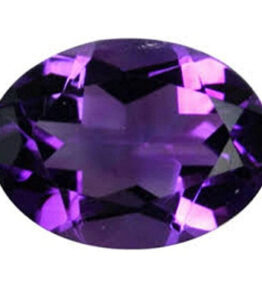 Amethyst Kathela Natural Certified Original Oval Shape Amethyst African Gemstone 8.35 Ratti