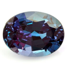 Vaibhav Gems Execellent 9.25 Ratti Color Changing Alexandrite Stone Lab Created Synthetic Loose Gemstone