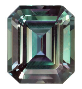 Vaibhav Gems 20.25 Ratti Color Changing Alexandrite Stone Lab Created Synthetic Loose Gemstone AAA Quality Emerald Cut Excellent Shinning Stone