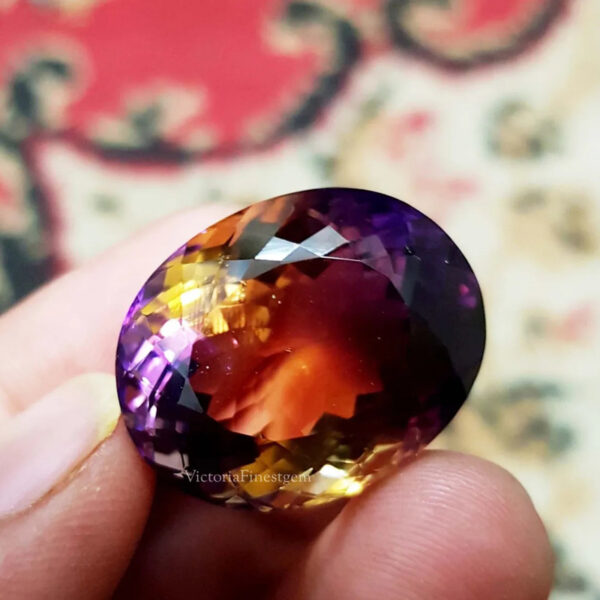 natural Ametrine stone