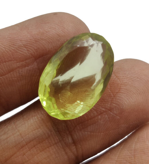 Green Amethyst stone in hindi