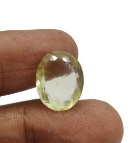 GRA Certified Green Amethyst Gemstone Original Certified Katela stone  7.25 Carat ( 7.975 Ratti )