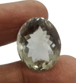 GRA Certified Green Amethyst Gemstone Original Certified Katela stone  20.25 Carat ( 22.275 Ratti )