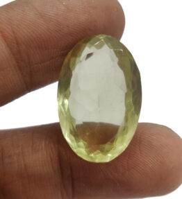 GRA Certified Green Amethyst Gemstone Original Certified Katela stone  16.25 Carat ( 17.875 Ratti )