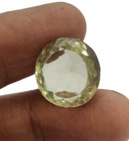 GRA Certified Green Amethyst Gemstone Original Certified Katela stone  10.9 Carat ( 11.99 Ratti )