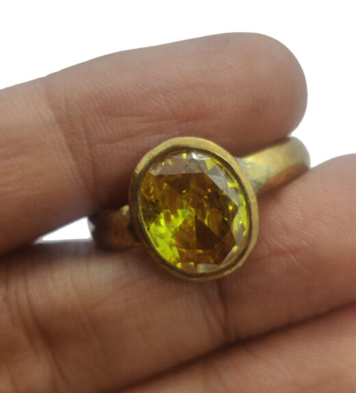 natural Pukhraj Ring