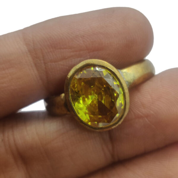 natural Pukhraj Ring