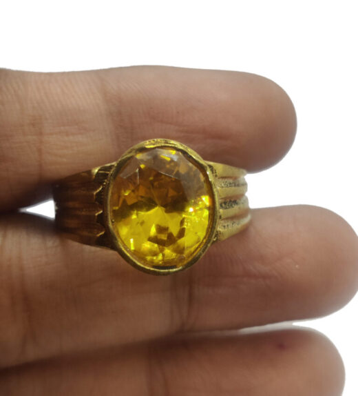 natural Pukhraj Ring