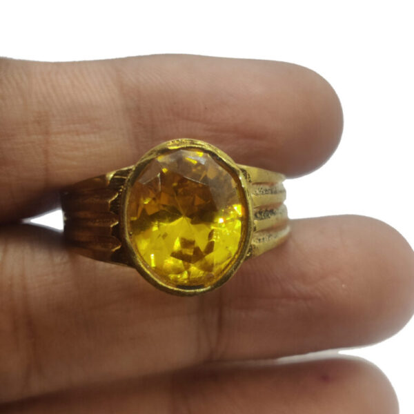 natural Pukhraj Ring