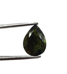 GRA Certified Tourmaline stone Original Untreated Gemstone  Pear Cut 6.2 Carat ( 6.82 Ratti )